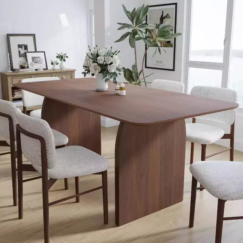 Modern Wood Dining Table – Kitchen & Dining Room Table